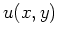 $u(x,y)$