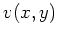 $v(x,y)$