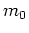 $m_{0}$