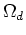 $\Omega_{d}$