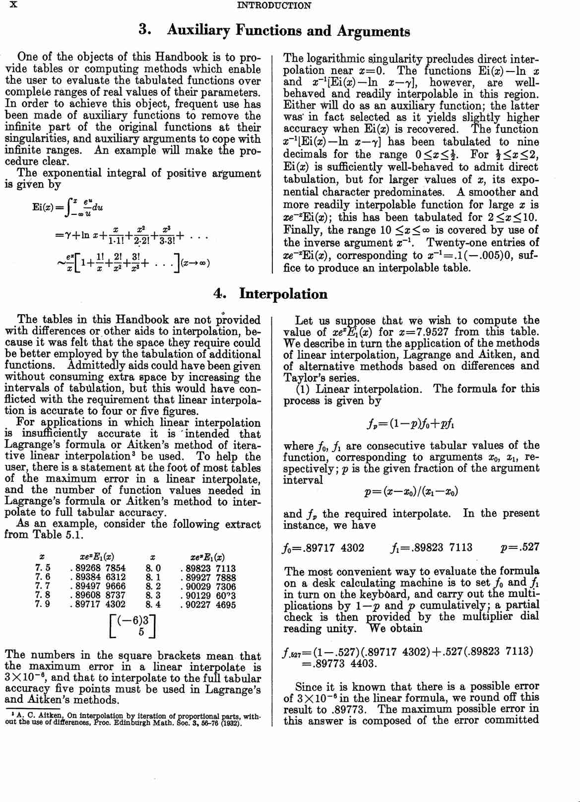 image of page X
