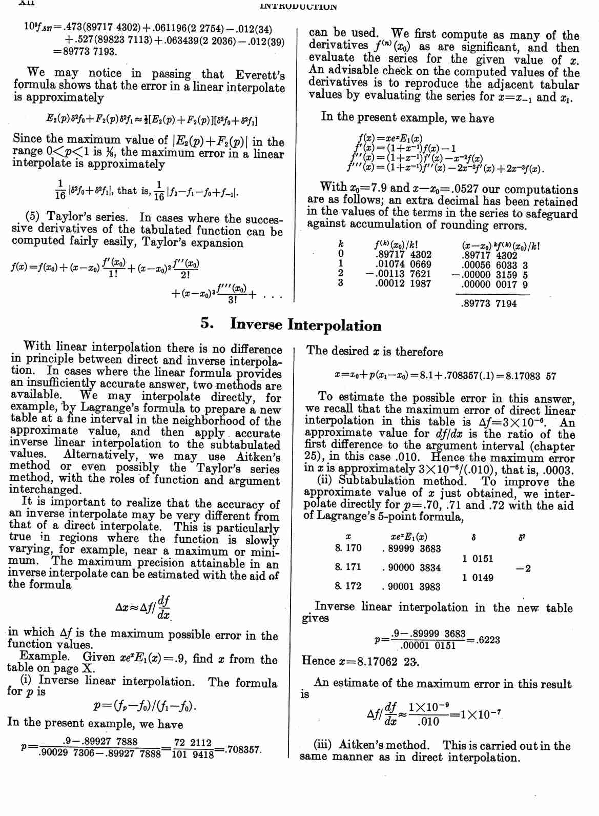 image of page XII