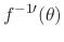 $\displaystyle f^{-1\prime}(\theta)$