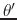 $\theta'$