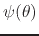 $\psi(\theta)$
