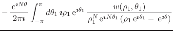 $\displaystyle -\,
\frac{\,{\rm e}^{\mbox{\boldmath\scriptsize$\imath$}N\theta}}...
...th$}\theta_{1}}-\,{\rm e}^{\mbox{\boldmath\scriptsize$\imath$}\theta}
\right)
}$