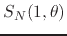 $S_{N}(1,\theta)$