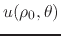 $u(\rho_{0},\theta)$