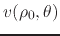 $v(\rho_{0},\theta)$