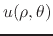 $u(\rho,\theta)$