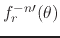 $f_{r}^{-n\prime}(\theta)$