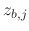 $z_{b,j}$