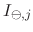 $\displaystyle I_{\ominus,j}$