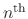 $n^{\rm th}$