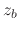$z_{b}$