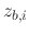 $z_{b,i}$