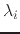 $\lambda_{i}$