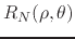 $R_{N}(\rho,\theta)$