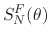 $\displaystyle S_{N}^{F}(\theta)$