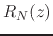 $\displaystyle R_{N}(z)$