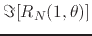 $\displaystyle \Im[R_{N}(1,\theta)]$