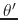 $\theta'$