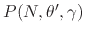 $P(N,\theta',\gamma)$