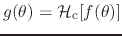 $g(\theta)={\cal H}_{\rm c}[f(\theta)]$