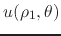 $u(\rho_{1},\theta)$