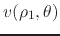 $v(\rho_{1},\theta)$