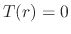 $T(r)=0$