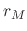 $r_{M}$