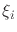 $\xi _{i}$