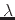 $\lambda$