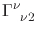 $\displaystyle \Gamma^{\nu}_{\;\;\nu 2}$