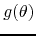 $g(\theta)$