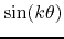 $\sin(k\theta)$