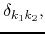 $\displaystyle \delta_{k_{1}k_{2}},$