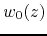 $w_{0}(z)$