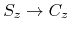 $S_{z}\to C_{z}$