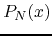 $P_{N}(x)$