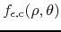 $f_{\epsilon,{\rm c}}(\rho,\theta)$