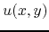 $u(x,y)$