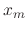 $x_{m}$