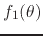 $f_{1}(\theta)$