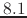 $8.1$