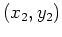 $(x_{2},y_{2})$