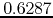 $0.6287$