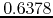 $0.6378$