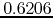 $0.6206$